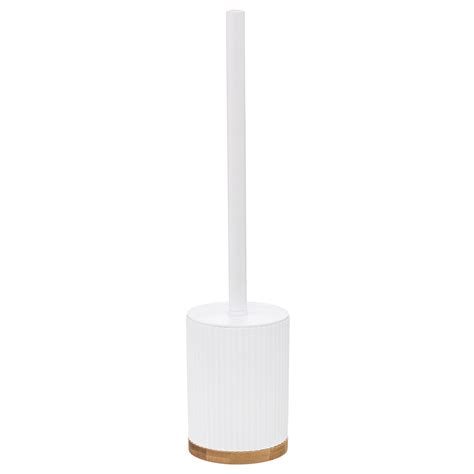 Escova WC Natureo Branco Base Em Bambu 5five hôma