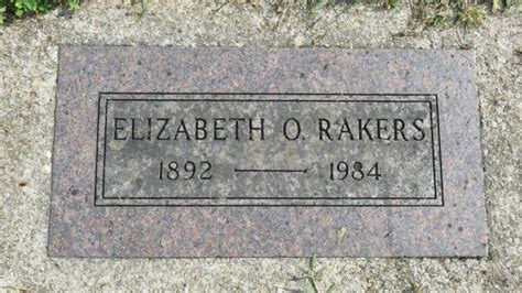 Elizabeth Otilia Hines Rakers Find A Grave Memorial