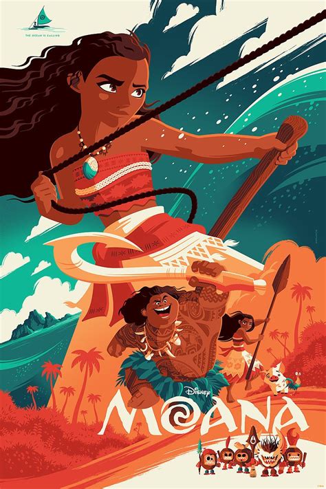 You Re Welcome To Covet This Gorgeous Poster For Disney S Moana