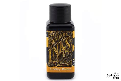 Diamine Fountain Pen Ink Honey Burst Available At Write Gear