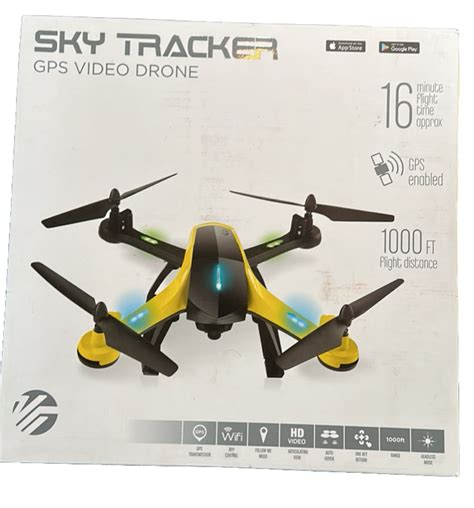 Vivitar Drc Vti Sky Tracker Camera Video Drone With Gps