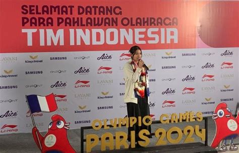 Bawa Pulang Perunggu Olimpiade Paris 2024 Gregoria Mariska Tiba Di