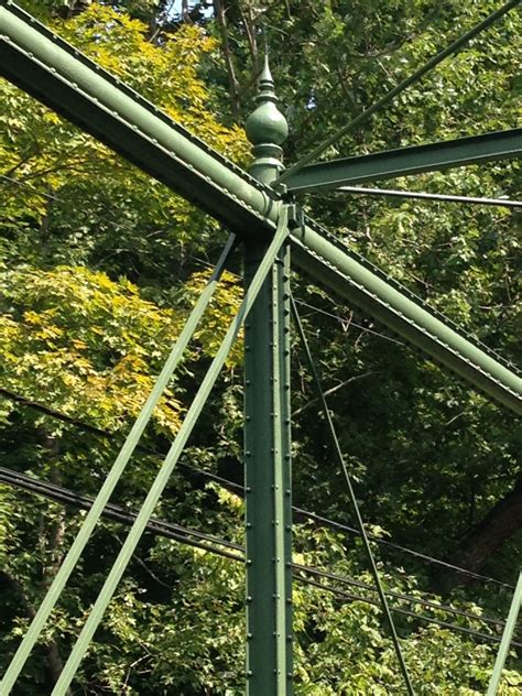 Phoenix Column And Finial On Lockatong Creek Bridge Finials Utility