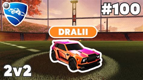 Dralii Ranked 2v2 PRO Replay 100 Rocket League Replays YouTube