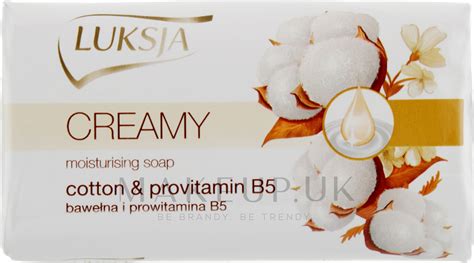 Luksja Cotton Milk Provitamin B Soap Cream Soap With Cotton Milk And