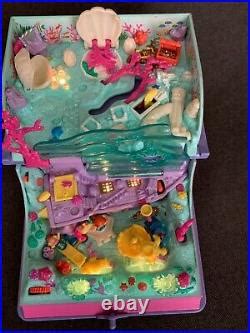 Vintage 1995 Polly Pocket MERMAID ADVENTURE Storybook Complete Bluebird ...