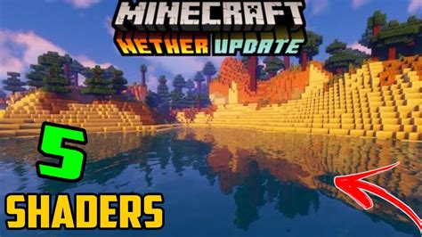 TOP 5 MELHORES SHADERS PARA MINECRAFT PE 1 16 Win10 Android IOS