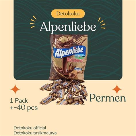 Jual Permen Alpenliebe Eclairs Pack Isi Butir Shopee Indonesia