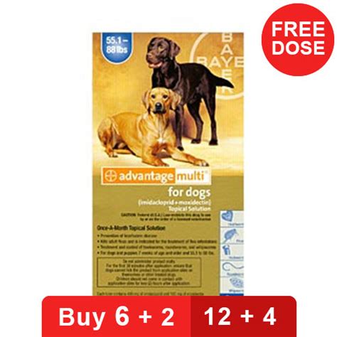 Advantage Multi For Dogs Buy Advantage Multi Flea And Heartworm