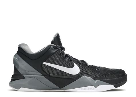 Zoom Kobe 7 X Black Wolf Grey Nike 488370 001 Blackwhite Wolf