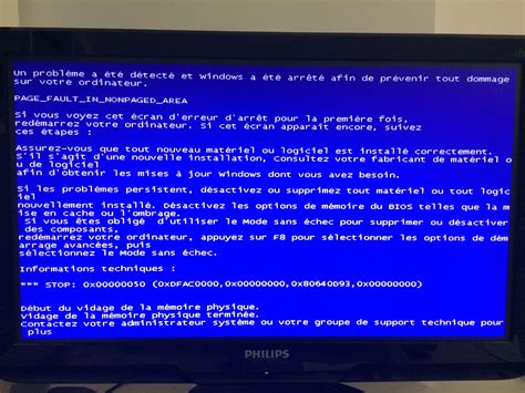 PC qui affiche un message d'erreur lorsqu'il a trop travaillé! - Forum
