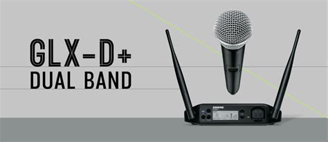 Shure Announces New Glx D Dual Band Digital Wireless System Shure Canada