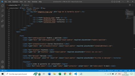 Practico Lo Aprendido Html5 Y Css3 Parte 3 Trabajando Con Formularios Y Tablas Alura Latam