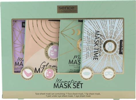 Zestaw Dla Kobiety Sence Collection Illuminating Mask Set Xmass Maski