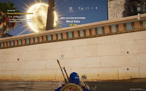 Assassin S Creed Origins Guide And Walkthrough West Gate Aten