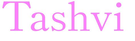 Tashvi Name For Girls Uk Baby Names