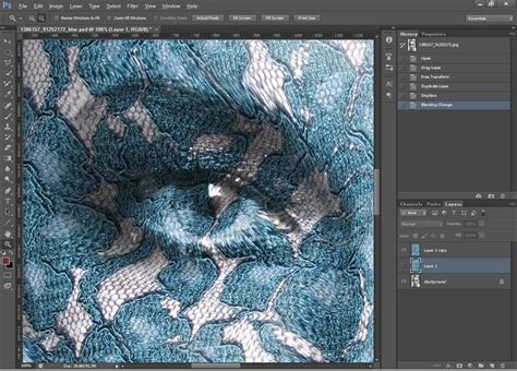 Photoshop Tutorial How To Apply A Texture To A Face By Using A