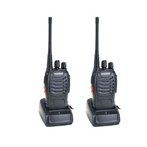 Professional Portable Two-Way Radio with earpiece - UHF 400-470MHz- Set ...