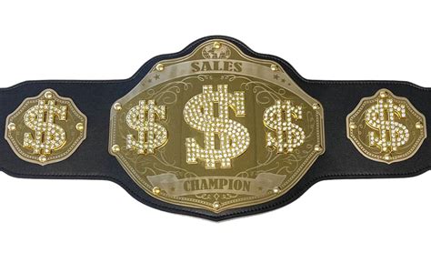 Million Dollar Championship Belt Trophy - Employee of the Month Trophy ...