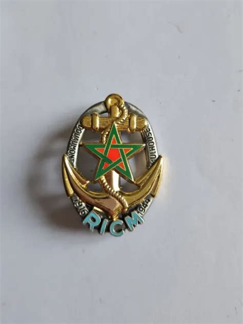 Insigne Regiment Dinfanterie Coloniale Du Maroc Éditions Atlas Eur 1