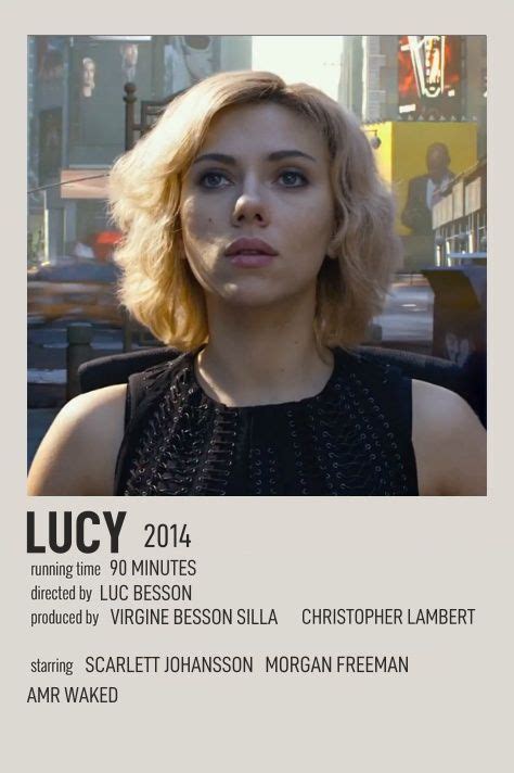 Lucy Poster Scarlett Johansson