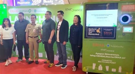 ERHA Group Luncurkan Cosmetic Reverse Vending Machine