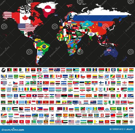 Tutte Le Bandiere Del Mondo Con Adesivi 2