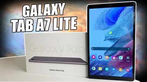 Samsung Galaxy Tab A7 Lite Unboxing Hands On YouTube