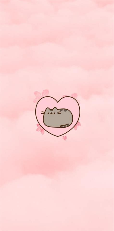 Lovely Pink Pusheen Wallpaper By Abcdefghxyz