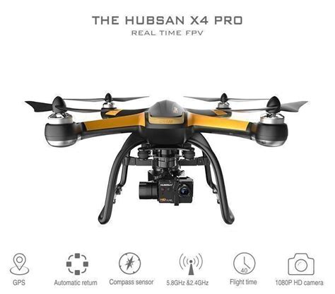 Quadrocopter H109S X4 Pro RTF Set Mit Kamera Gimbal Hubsan Kaufen