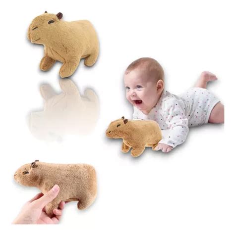 Brinquedos De Pelucia Capivara Adorável Fofa Filó 18 Cm MercadoLivre