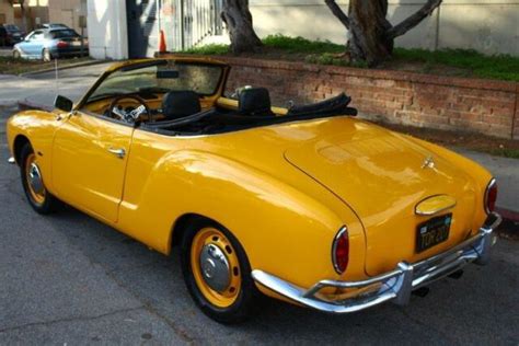 Volkswagen Karmann Ghia Convertible Low K Miles