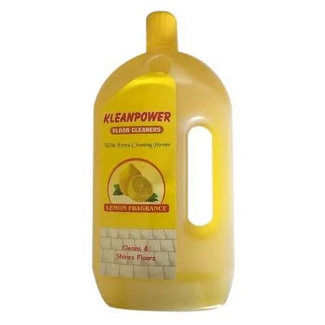 Yellow Kleanpower Ml Lemon Fragrance Floor Cleaner Packaging Type