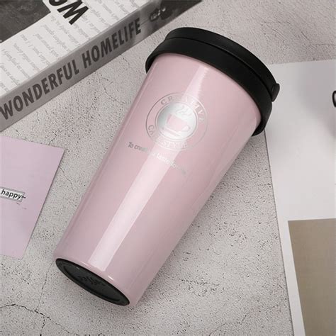 Jual Travel Mug Termos Kopi Botol Air Minum Tahan Panas Dan Dingin