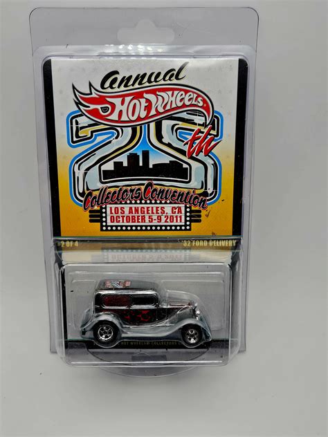 2011 Hot Wheels 25th Annual Collector Convention 32 Ford Delivery House Of Cars Virginia