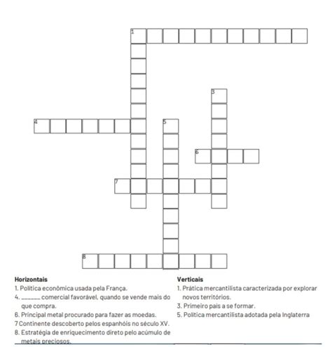 Atividades Sobre Absolutismo E Mercantilismo 7 Ano Com Gabarito