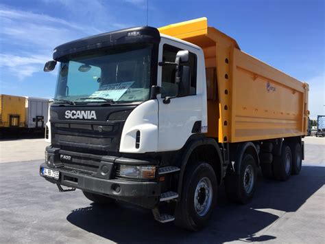 2016 Scania P400 Auto Ac 8x4 Euro5 Hardox Tipper Erçal Trucks