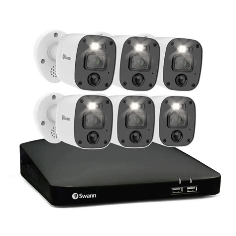 Swann Enforcer 4K UHD 6 Camera 8 Channel 2TB DVR Security System R4K