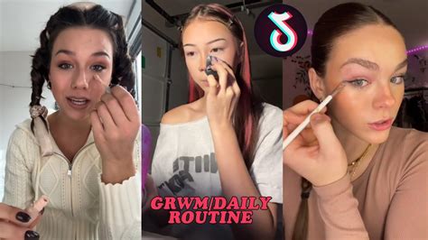 Grwm Tiktok Compilation 💐 61 Youtube