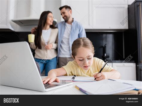 Child Using Laptop Image And Photo Free Trial Bigstock