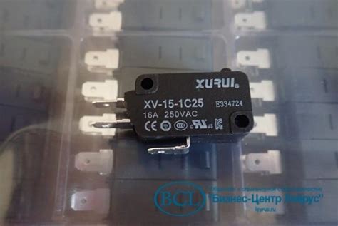 Микропереключатель X U R U I Micro Switch XV 15 1C25 16A 250VAC 3405