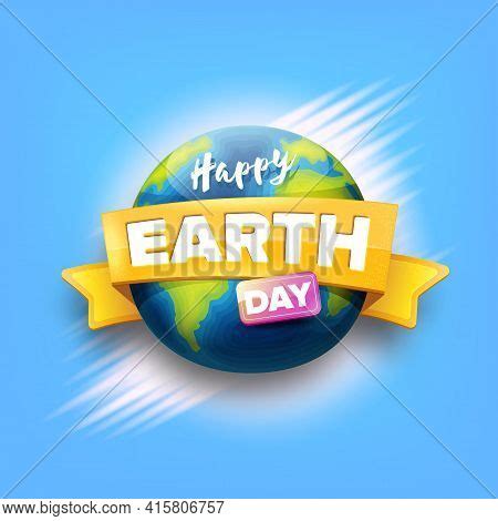 Cartoon Earth Day Vector & Photo (Free Trial) | Bigstock