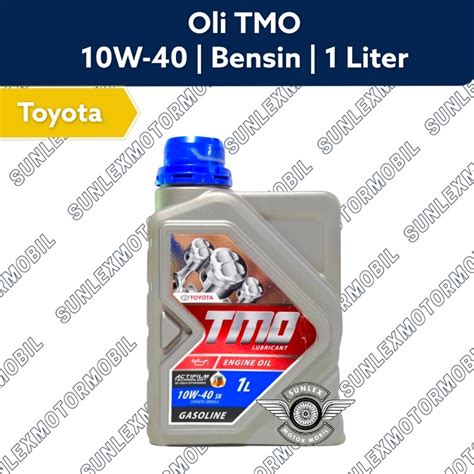 Jual Oli Mesin Toyota Tmo Bensin W W L Liter Full Synthetic