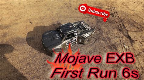 Arrma Mojave Exb First Run Hobbywing Voltz Lipo Youtube