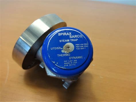 Spirax Sarco Utd L Cool Blue Thermodynamic Steam Trap W Swivel Connector