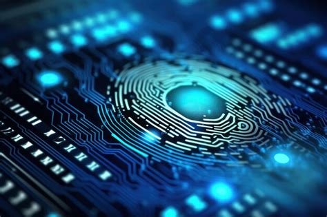 Premium AI Image Fingerprint Scan Provides Cyber Security Access