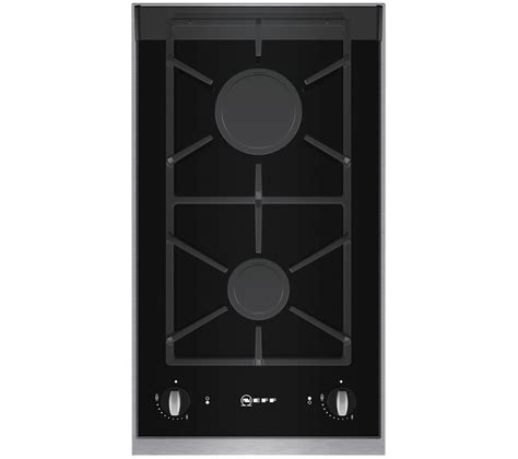 Buy Neff N K N Domino Gas Hob Black Free Delivery Currys