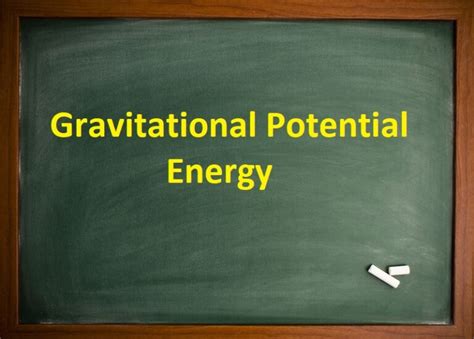 Gravitational Potential Energy Math For All