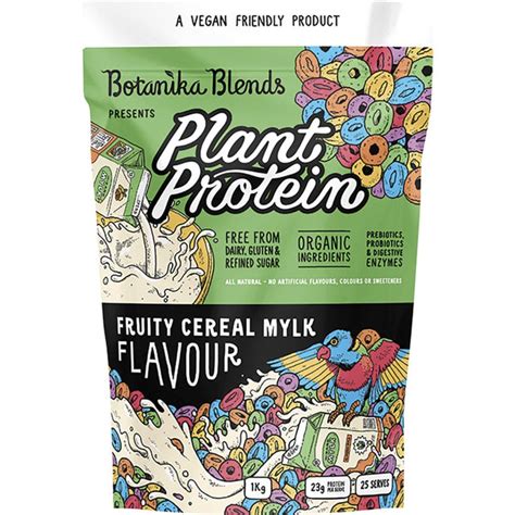 Botanika Blends Plant Protein Fruity Cereal Mylk 1kg Dr Earth