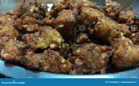 Fried Snacks stock photo. Image of delicious, beans, spicy - 97364848